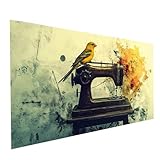 【GLÄNZENDES DIAMOND PAINTING】: Diamanten bedecken das gesamte Bild mit einem dreidimensionalen Effekt. Da Diamanten viele Seiten haben, funkeln sie im Licht. Die quadratischen Diamanten liegen dichter aneinander und machen das Bild noch schöner