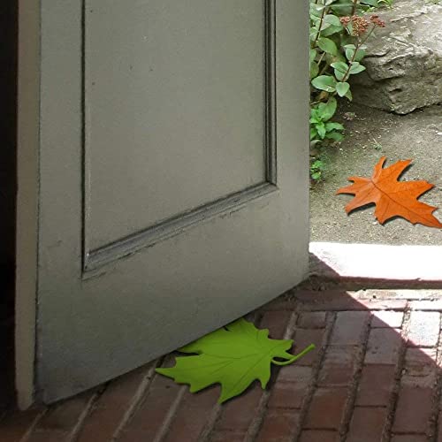 Tope de puerta MESKEL con silueta de hoja de arce para un hogar cálido 5