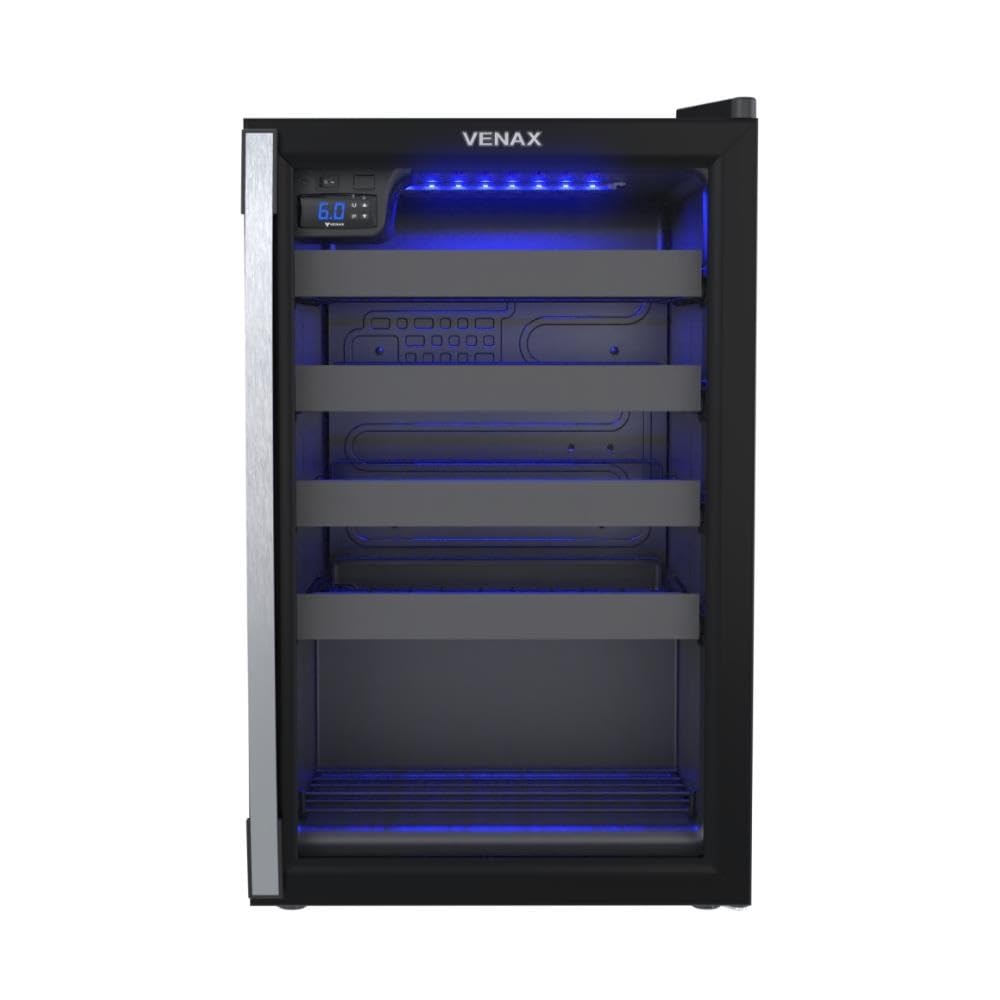 Adega Piubella 100 para 24 Garrafas Preto 220 V