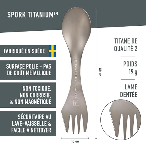 Couvert de camping en titane Light My Fire : la solution incassable contre la casse - 3