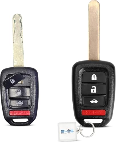 Replacement Key Fob Shell Cover Case Compatible for Honda 2013-2016