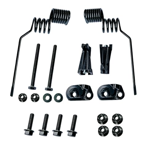 Vanlison Heavy-Duty Spring Rail Mount Ice Scratchers Kit Compatible with