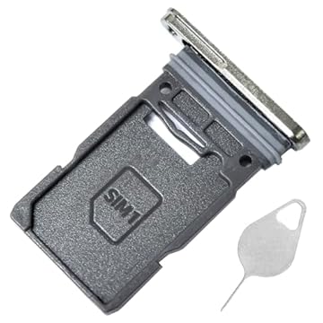 Bandeja de cartão SIM para Galaxy S25 Ultra SIM de substituição única para Samsung Galaxy S25 Ultra 17.5 cm SM-S938U S938U1 Bandeja de cartão com peça de reparo de agulha Sim único versão EUA (ouro
