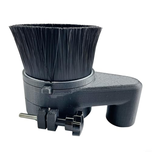 Colector de polvo para router 3018Pro con cepillo de husillo CNC de 52 mm 3