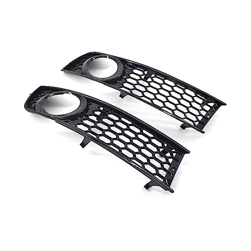 Malla hexagonal de parachoques delantero y luz antiniebla para coche A4 B6 2003 2004 3