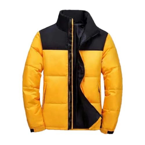 Veste d'hiver pour homme épaisse contre le froid intense à col montant protecteur