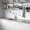 Ravinte 10 Pack 5'' Cabinet Pulls Brushed Nickel Stainless Steel Kitchen Drawer Pulls Cabinet Handles 3" Hole Center #5