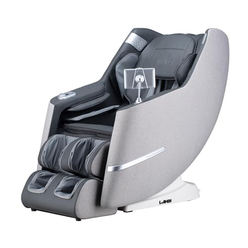 Lixo - LI4411, Home Collection 4D Massage Chair for full body with 22 Auto wellness programs, Revolutionize with Voice Control, Tablet Controller, Mechanical Massage Hands, and Multiple Zero-Gravity Positions (Grey)