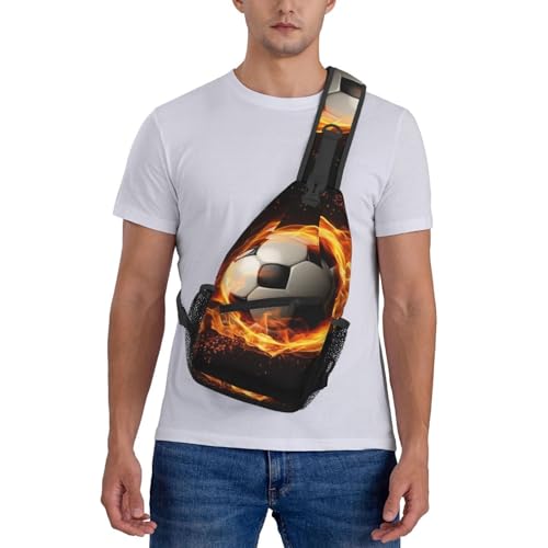 Mochila cruzada tipo bolso para hombre y mujer, negra miniatura 7