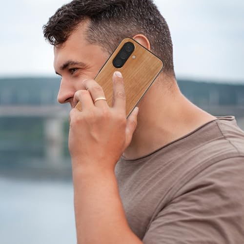 Coque Samsung A56 5G en bois véritable style élégant et écoresponsable