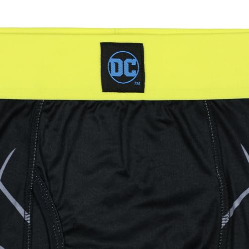INTIMO DC Comics Batman Boxer Briefs Men's Super Hero Suit and Bat Signal Logo Snug Fit Underwear3