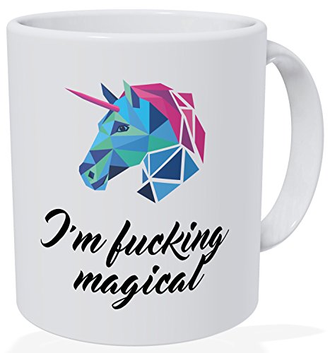 I'm Fucking Magical Unicorn. 11OZ Coffee Funny Mug - By Willcallyou.