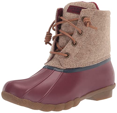 Sperry Women's Saltwater Rain Boot, Tan, 7.5 #TOP12