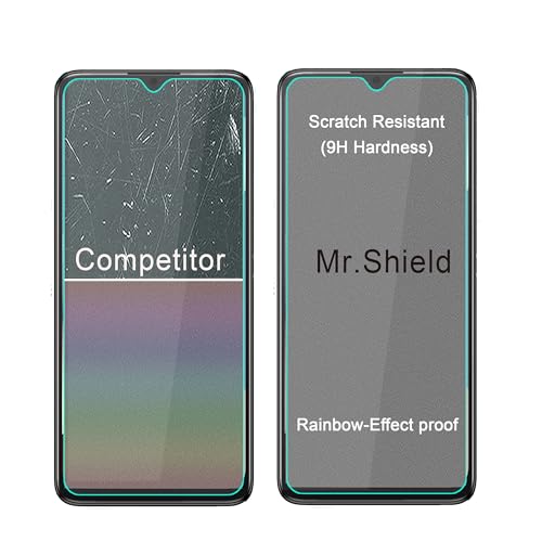 Mr.Shield 134 Screen Protector Compatible With Zte Blade A34 [Tempered Glass] [3-Pack] [Japan Glass thumb #5