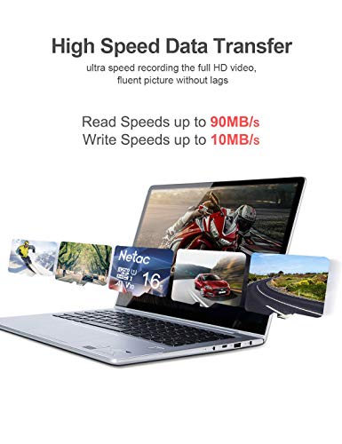 Cartão Memória MicroSd 16GB 80MB/s Netac