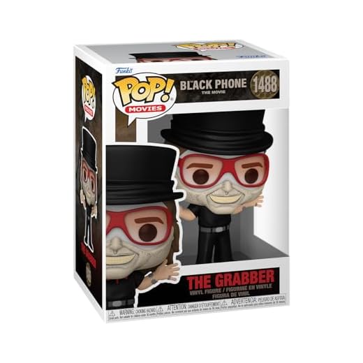 Funko Pop! Movies: Black Phone - The Grabber - 1/6 Odds For Rare Chase Variant - Figura de Vinilo Coleccionable - Idea de Regalo - Mercancia Oficial - Juguetes para Niños y Adultos - Movies Fans