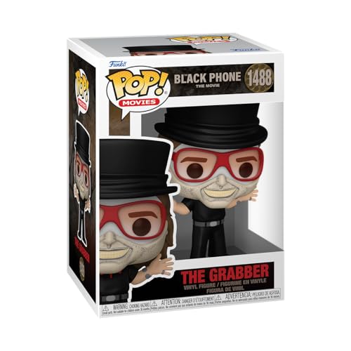 Funko Pop! Movies: Black Phone - The Grabber - 1/6 Odds For Rare Chase Variant - Figura de Vinilo Coleccionable - Idea de Regalo - Mercancia Oficial - Juguetes para Niños y Adultos - Movies Fans