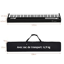 GOPLUS Clavier Electronique 88 Touches, 128 Rythmes et 128 Sons, Piano Numérique Portable avec Fonction d’Enseignement… - Les Beatles, Paul McCartney, John Lennon, RIngo Starr, George Harrison GOPLUS Clavier Electronique 88 Touches, 128 Rythmes et 128 Sons, Piano Numérique Portable avec Fonction d’Enseignement… – Image 3