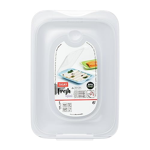 TATAY Cold Meat Containers for Fridge, Pergamon White, 12 x 3,1 x 18 cm - Image 4