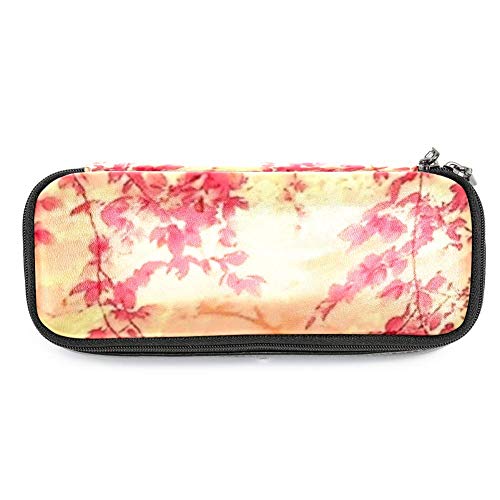 Preisvergleich Produktbild Personalisierbares farbiges Federmäppchen, Kapazität, Stifteetui, Doppelreißverschluss, Schreibwaren-Tasche, Kosmetiktasche mit Fächern für Mädchen, Jungen und Erwachsene