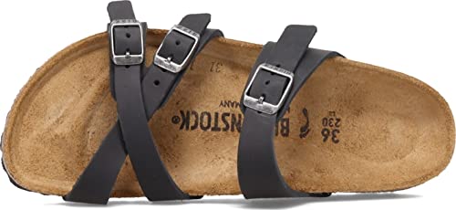 Image of Birkenstock unisex-adult 1019597Arizona Sfb Black Bflor