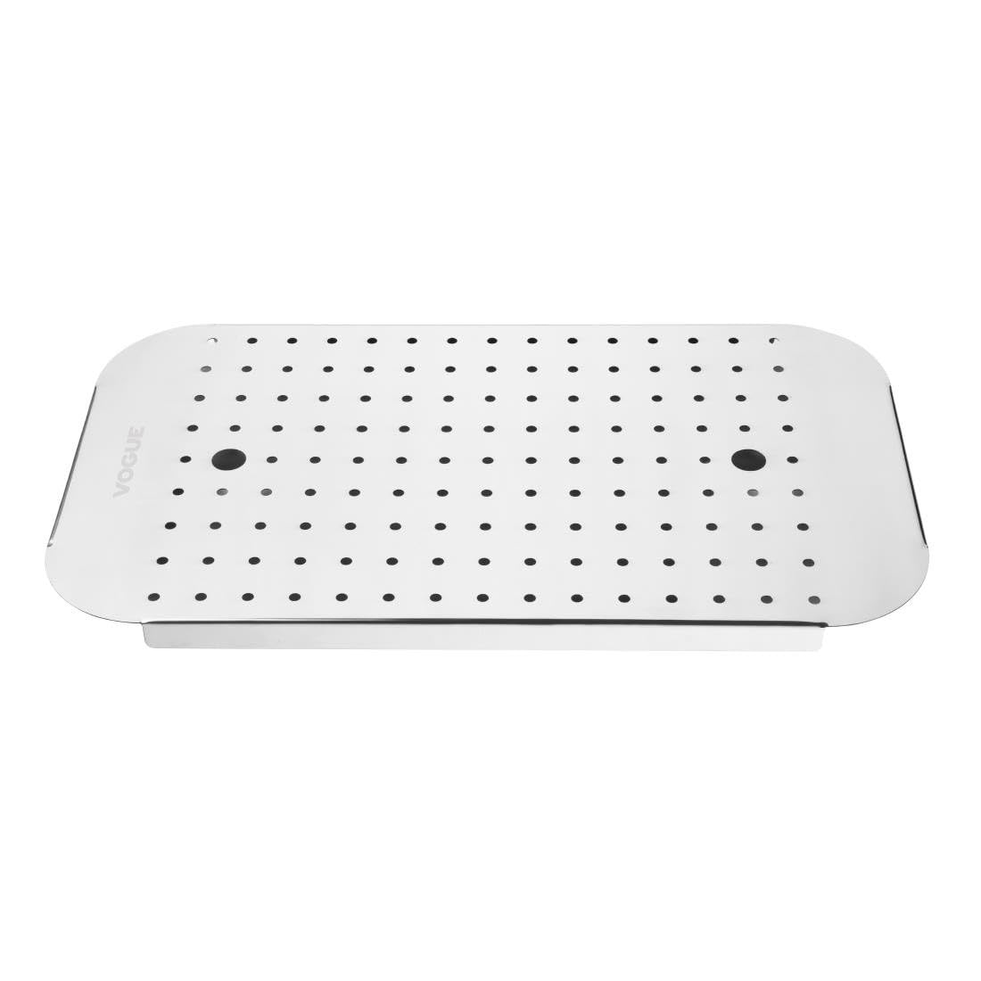 Vogue GN Égouttoir en acier inoxydable pour GN 1/1