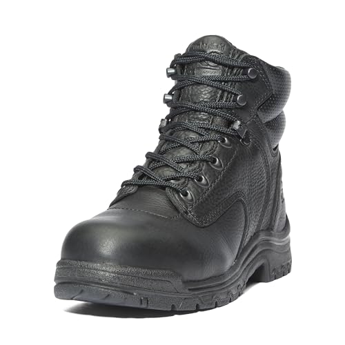 Timberland PRO Women's TiTAN 6 Inch Alloy Safety Toe Industrial Work Boot, Black-2024 NEW, 9M