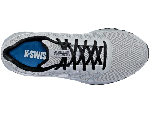 K-Swiss Men's Tubes 200 Training Shoe, Highrise/Black/White, 11 Xw #TOP5