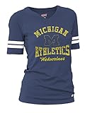 NCAA Michigan Wolverines Junior Classic College Basic Logo Tee, Small
