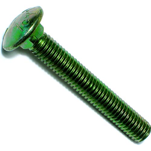 Image of Hard-to-Find Fastener 014973367756 Grade 5 Carriage Bolts, 7 /16-14 x 3-Inch, 38-Piece