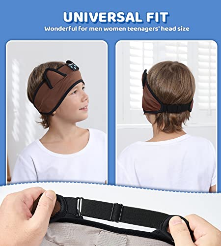 Kidsband Kids Headphones, Bluetooth Headphones Adjustable Headband For Kids,Wireless And Wired Playback 3.5 Mm Jack For School,Cat Ear Headset For Girls Boys,Kindle Tablet Cellphones Airplane Travel #TOP6