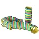 Idena 8274040 - Luftschlangen Set, 12 Rollen mit je 18 Abrisse, Dekoration, Kindergeburtstag, Karneval, Mottoparty