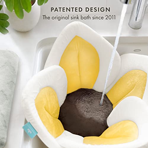 Blooming Bath Lotus - Baby Bath Seat for Sink - Premium Baby Bathtub - Newborn Bath Baby Essentials - Baby Gifts - Yellow - 33" - Thumbnail 5