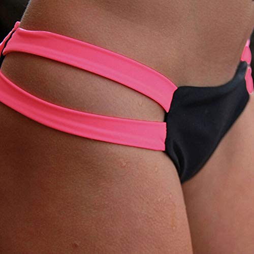 Womens Bikini Bottom Brazilian T-Back Semi V Thong Swimwear Bathing Thong Bow Cut-Out Swimsuit Sexy Bathing Suit Bathers Swimsuit #TOP2