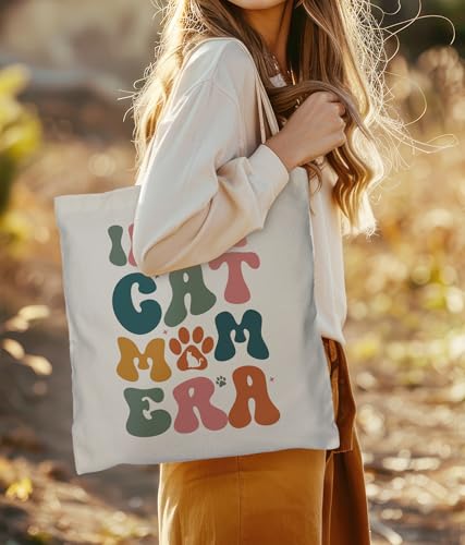 Image of Aesthetic Tote Bag for Women Girls, Stylish Tote Bag for Friends Besties Coworker