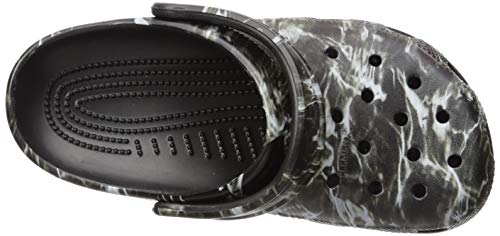 Crocs Unisex Child Kids' Classic Mossy Oak Elements | Camo Shoes Clog, Black, 4 Toddler Us #TOP4