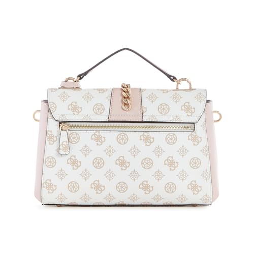 Image of GUESS Women's Printed Satchel Bag| Ladies Purse Handbags | Gift For Ladies