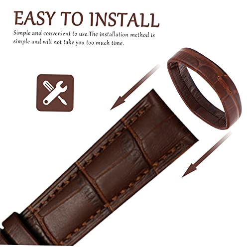 PartyKindom 10pcs Replacement Watch Strap Fasteners Veryfitpro Watch Bands Loop Retainer 5