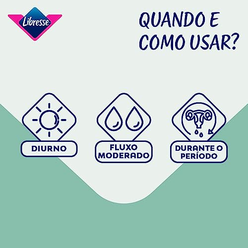 Absorvente com abas Libresse V Organic Ultra Fino com abas, Libresse, Branco