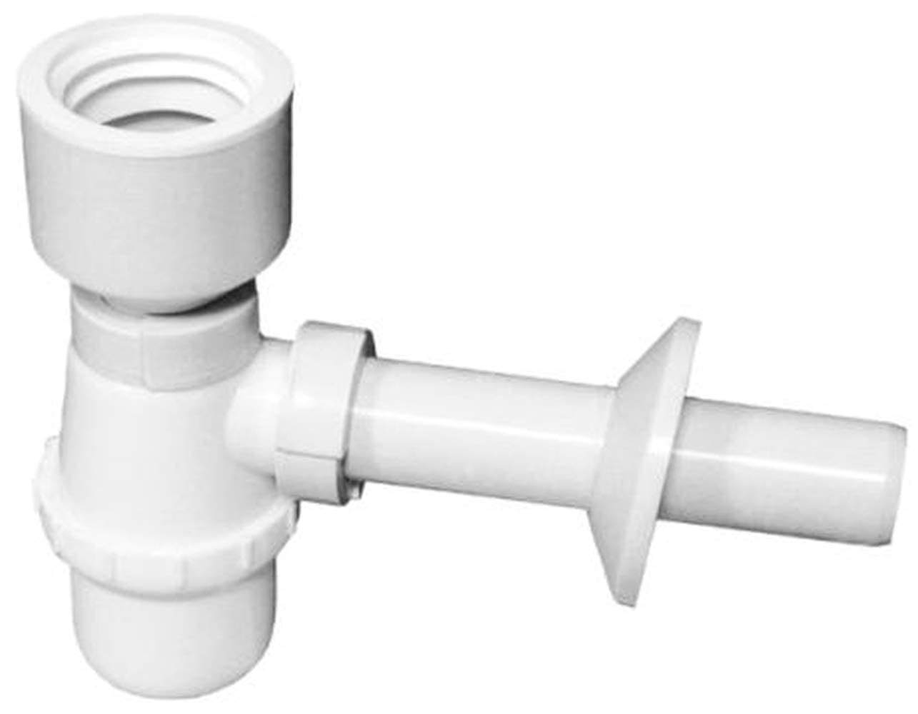 vbchome de Juego: Urinario Entrada Superior Blanco Moderno de Gran Calidad Cerámica pinkelwurst Platillos Vertical PISSOIR Presidente + Sifón Botella Sifón a50132