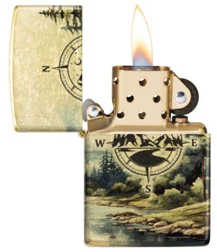 Zippo Encendedor Outdoor de Latón miniatura 3