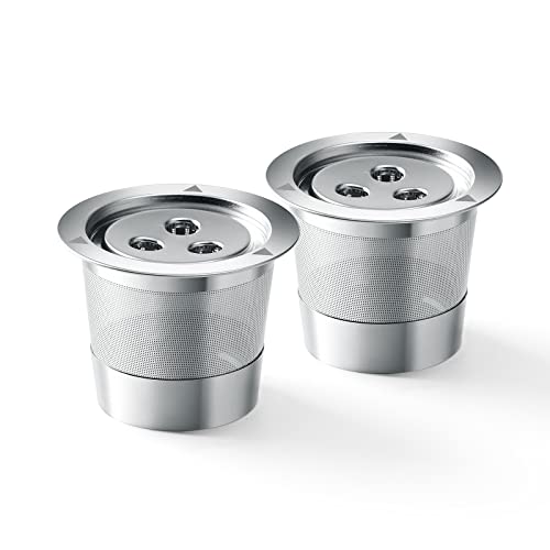 Ninja Stainless Reusbale Coffee Capsule Refiilable Coffee Pod Compatiable With Ninja Cfp201 Cfp301 Dual Brew Pro Ninja Coffee Maker (A) (B) #TOP5