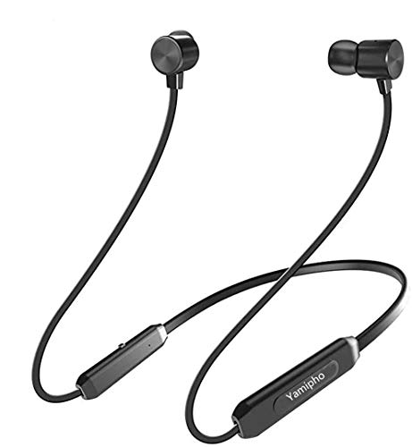 Wireless Headphones, Yamipho Bluetooth 5.0 IPX7 Waterproof 10 Hours Play Time Bluetooth Headphones