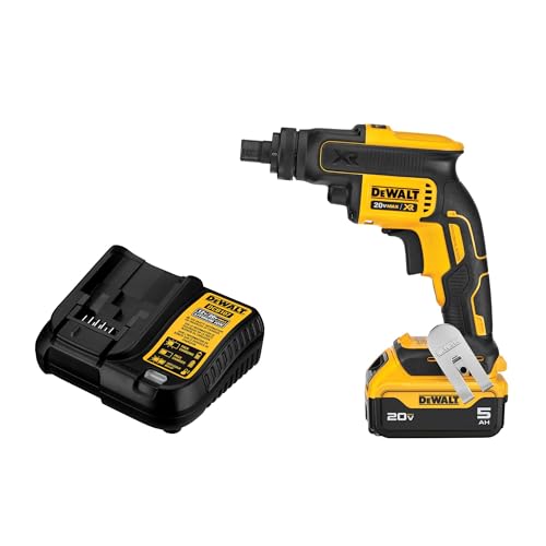 DEWALT 20V MAX* XR Screw Gun Kit with Threaded Clutch Housing (DCF624P2)