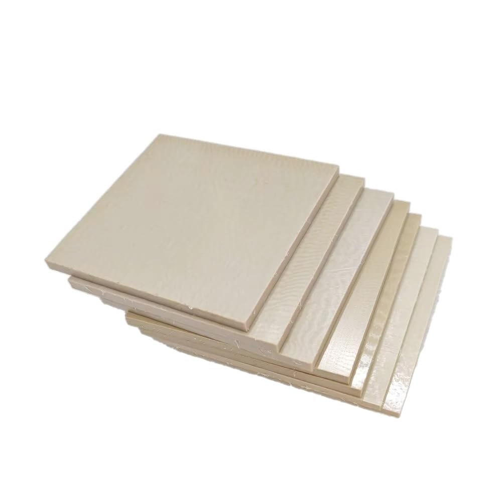 Odporny na wysokie temperatury arkusz z tworzywa sztucznego PEEK 300x300mm do obróbki i części przemysłowych 1szt(Thickness 15mm)