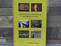 Restoration Principles and Personalities B0028Q4IRA Book Cover