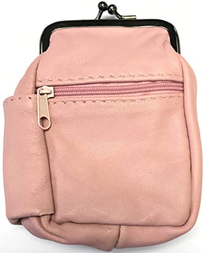 HHB Eclipse Pink Full Lamb Skin Leather Cigarette Case,100s (Long), 3204