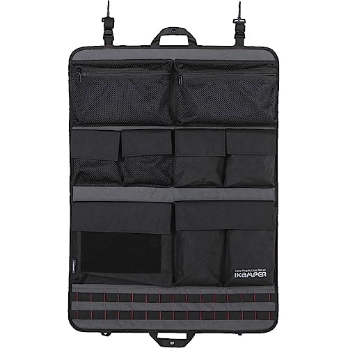 iKamper Storage Rack | Rooftop Tent Organizer for Gear and Essentials | Camp Organization | Multi-Pocket System for Camping Storage and Organization