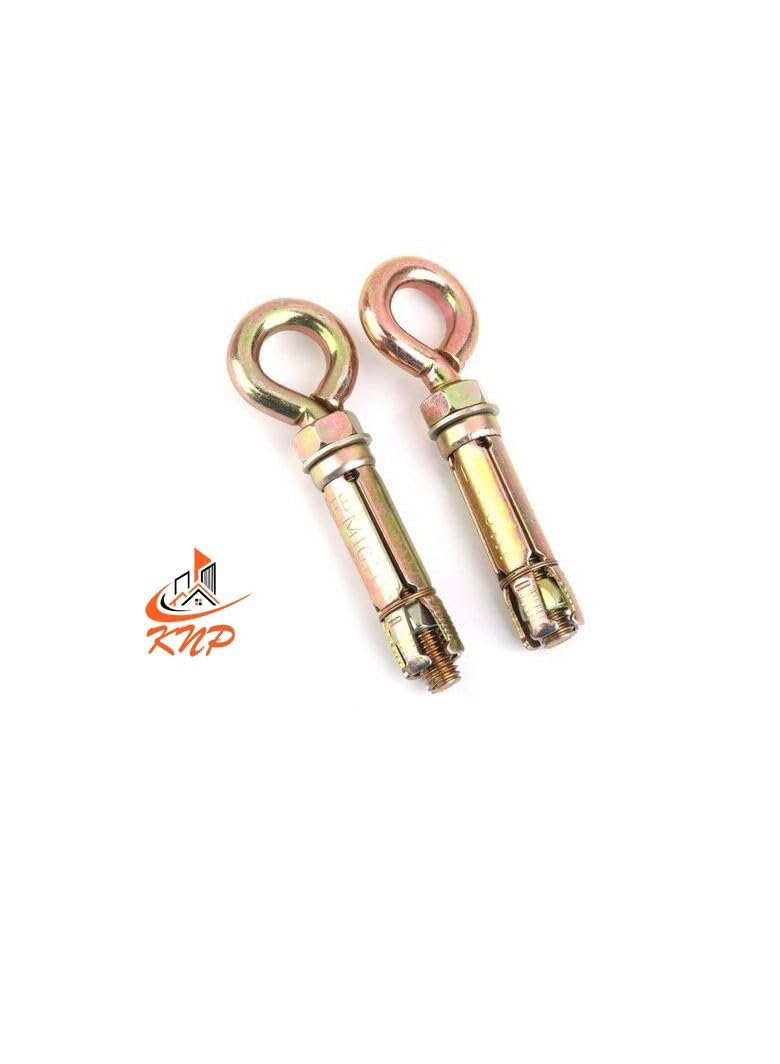 KNP- Gi Fix Bolt With Eye Hook M8 10 Pcs