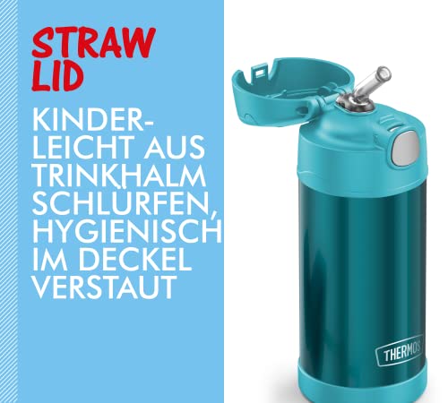 THERMOS kids FUNTAINER Thermosflasche 0,35 l, 12 h kalt, ocean teal – Ansicht 3